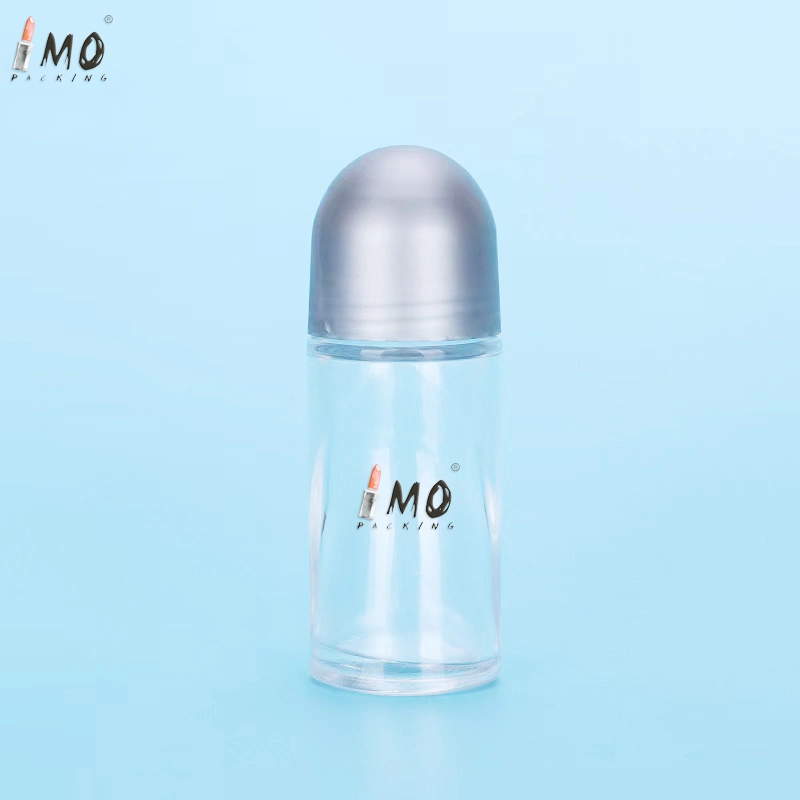 50ml Empty Glass Stick Deodorant Roll on Bottle Roller Container for Deodorant Essential Oil Perfume