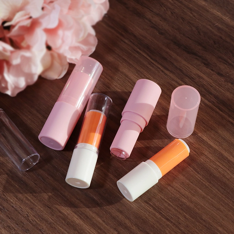 Lipstick Tubes Plastic Empty Lip Balm Lipstick Container Deodorant Chapstick Capacity Cheap 5g White Black Pink Blue Red Yellow