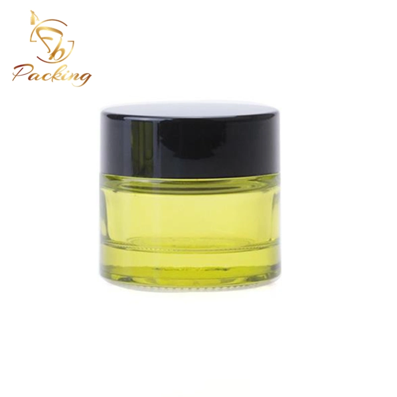 Cosmetic Packaging Empty Customized Colorful 10g Cosmetic Glass Jars Online