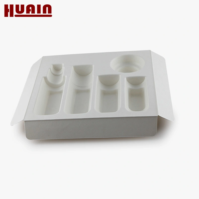 Wet Press Cosmetic Packaging Environmental Bottle Tray Skin Care Packaging